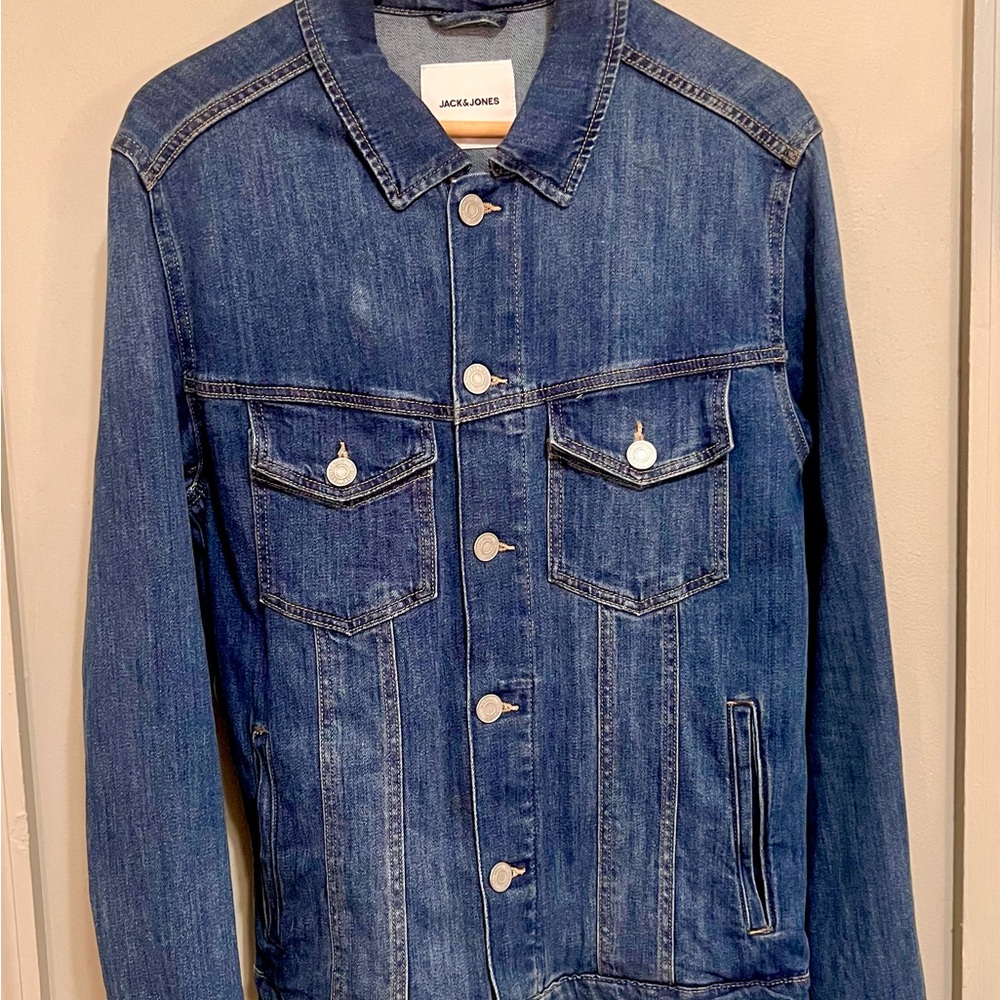 Jack & Jones Dark Blue Denim Jacket